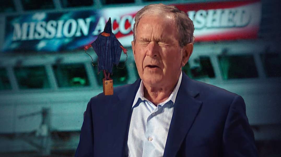George Bush Admits He’s A Bigger War Criminal Than Vladimir Putin