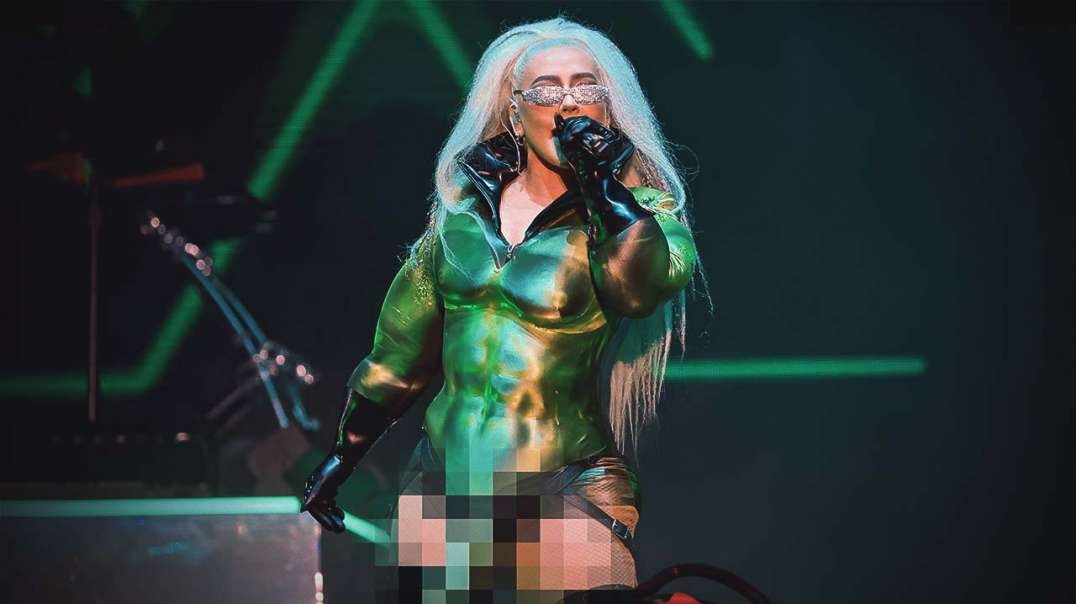 Christina Aguilera Shows ‘Hulk D*ck’ To Children At Gay Pride Event