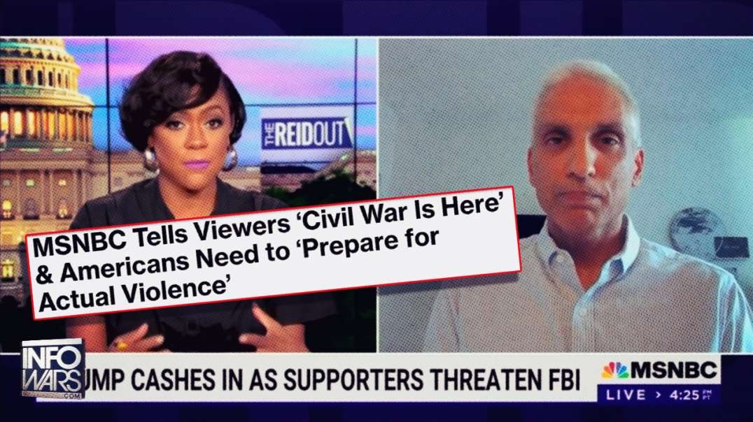 MSNBC Accuses Republicans Of Starting A Civil War After They’ve Already Destroyed Major Cities